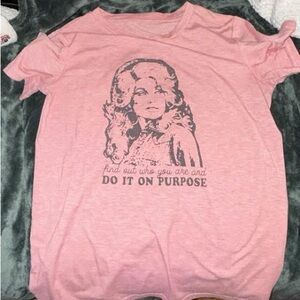 Pink Graphic T-Shirt